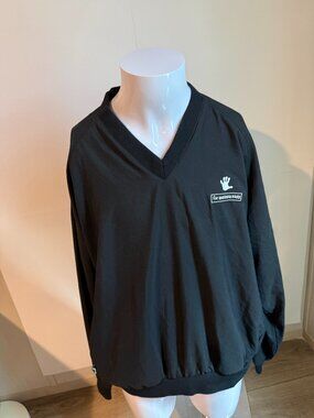 Sunderland of Scotland Classic Black Pull Over Men's Size L.